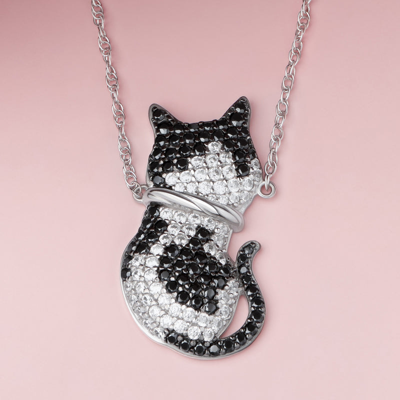 Buy Handmade Gold/silver Cat Pendant and Chain Online in India - Etsy